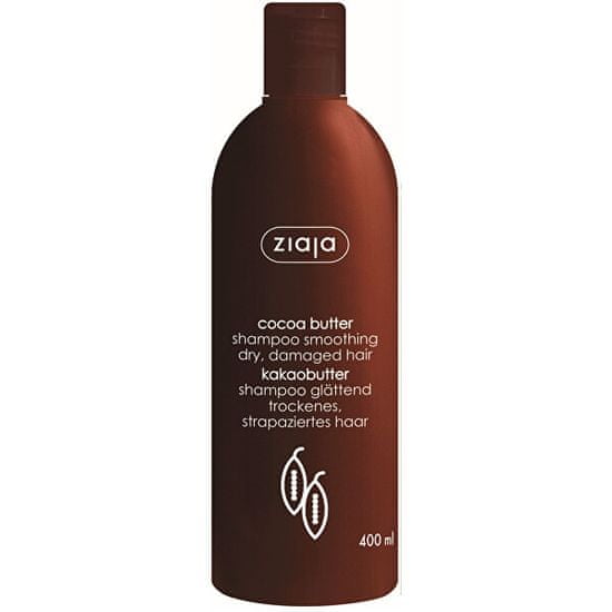Ziaja Vyhladzujúci šampón na suché a poškodené vlasy Cocoa Butter 400 ml