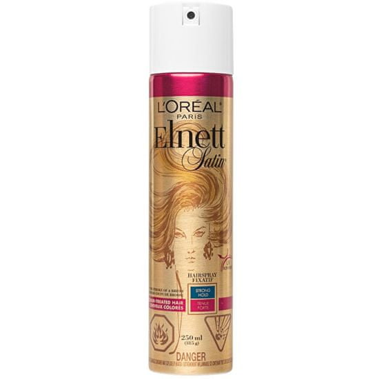 Loreal Paris Lak na farbené vlasy so silnou fixáciou Elnett Satin ( Strong Hair Spray) 250 ml