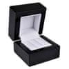 Drevená krabička na náušnice alebo snubné prstene BB-2 / NA / A25