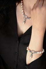 JwL Luxury Pearls Náhrdelník z pravých ružových perál JL0555