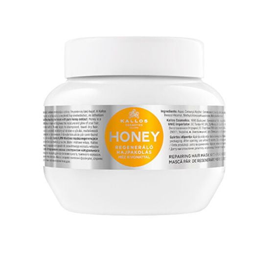 Kallos Intenzívna hydratačná maska pre suché a poškodené vlasy Honey (Mask)