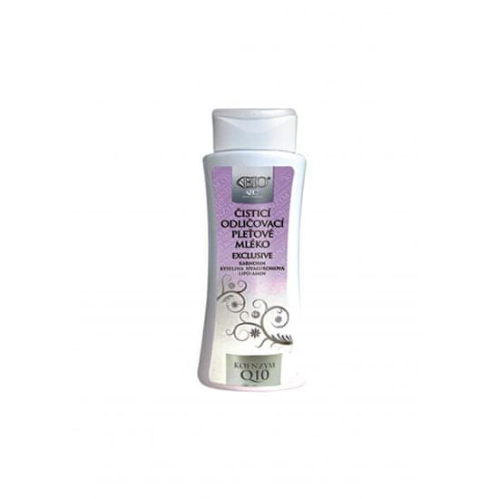 Bione Cosmetics Čistiace a odličovacie mlieko BIO Exclusive + Q10 ( Cleansing and Make-up Milk) 255 ml