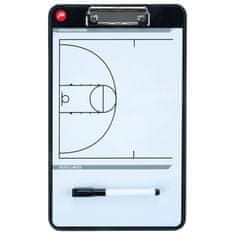 Vidaxl Pure2Improve Obojstranná trénerská doska na basketbal 35x22 cm