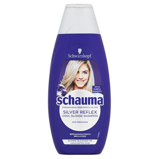 Schauma Šampón proti žltým tónom Silver Reflex (Shampoo) 400 ml