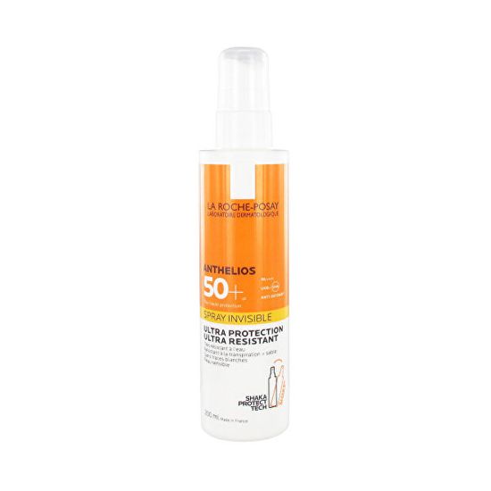 La Roche - Posay Sprej na opaľovanie pre citlivú pokožku SPF 50+ Anthelios (Invisible Spray Ultra Resistant) 200 ml