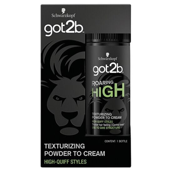 got2b Texturující púder v prášku pre pocit hustejších vlasov Roaring High (Texturizing Powder To Cream) 15
