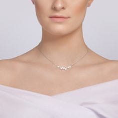Preciosa Jemný strieborný náhrdelník Lumina 5298 00
