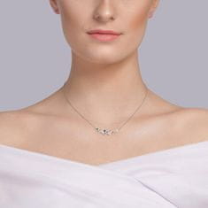 Preciosa Jemný strieborný náhrdelník Lumina 5298 70