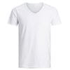 Pánske tričko JJEBASIC Stretch Fit 12059219 OPT WHITE (Veľkosť XXL)
