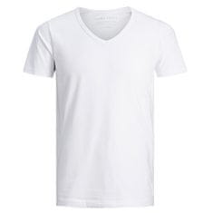 Jack&Jones Pánske tričko JJEBASIC Stretch Fit 12059219 OPT WHITE (Veľkosť XXL)