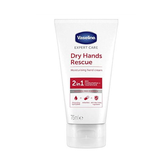 Vaseline Krém na ruky s antibakteriálnou zložkou ( Moisturising Hand Cream) 75 ml