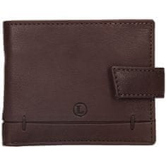 Lagen Pánska kožená peňaženka BLC/4139 BRN