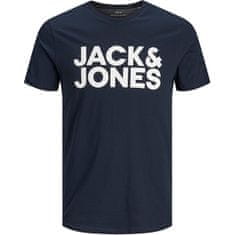 Jack&Jones Pánske tričko JJECORP 12151955 Navy Blazer Slim (Veľkosť M)
