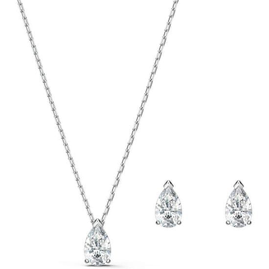 Swarovski Pekná sada šperkov s trblietavými kryštálmi Attract 5569174 (náušnice, náhrdelník)