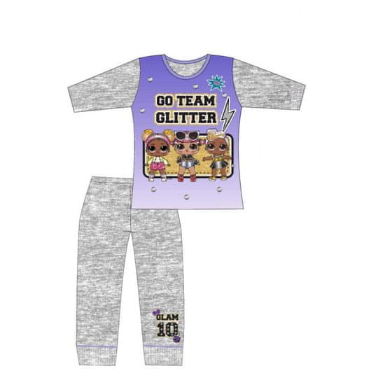 TDP TEXTILES Dievčenské bavlnené pyžamo L.O.L. Surprise Glitter Team 5 rokov (110cm)