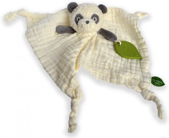 My Teddy Moja panda muchláčik s hryzátkom