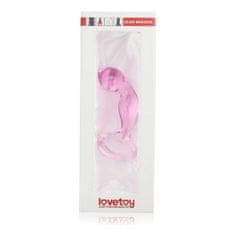 Lovetoy LOVETOY Glass Romance Anal plug with handle 8 CM