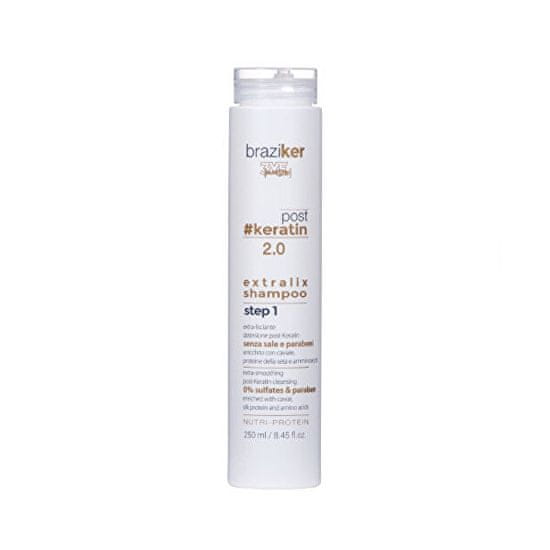 Freelimix Jemný šampón po narovnanie keratínových vlasov Braziker (Extralix Shampoo) 250 ml