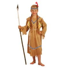 Rappa Detský indiánsky kostým s čelenkou (M) e-balenie