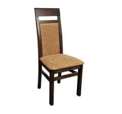 Pyka Jedálenská stolička Domino - drevo D11 / béžová