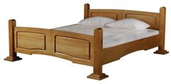 Pyka Rustikálna manželská posteľ Kinga 180 - drevo D3