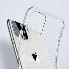 BASEUS Ultra-Thin Cover Gel TPU puzdro s držiakom na šnúrku pre iPhone 11 priehľadné (WIAPIPH61S-QA02)