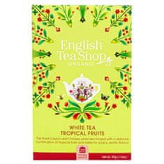 English Tea Shop Biely čaj s tropickým ovocím BIO 20 vrecúšok