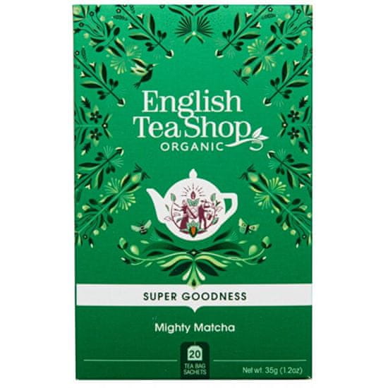 English Tea Shop Mocná Matcha BIO 20 vrecúšok
