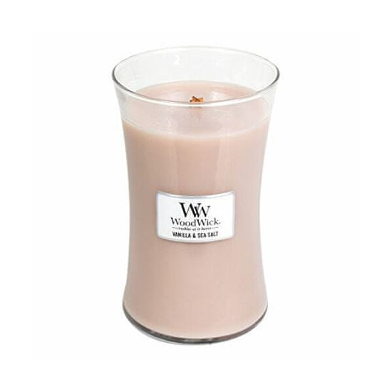 Woodwick Vonná sviečka váza Vanilla & Sea Salt 609,5 g