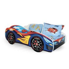 Halmar Detská posteľ s roštom a matracom Speed - kombinácia farieb