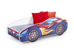 Halmar Detská posteľ s roštom a matracom Speed - kombinácia farieb