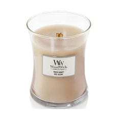 Woodwick Vonná sviečka váza White Honey 275 g