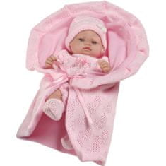 Berbesa Luxusná detská bábika-bábätko Valentina 28cm