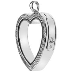 Hot Diamonds Prívesok na elementy Anais Srdce s kryštálmi a diamantom EX011