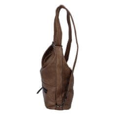 Romina & Co. Bags Moderná kabelka batoh Sendy S., soil