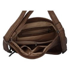 Romina & Co. Bags Moderná kabelka batoh Sendy S., soil