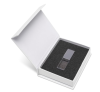 SADA USB KRYSTAL strieborný v bielej krabičke s magnetom, 16 GB, USB 3.0 / 3.1