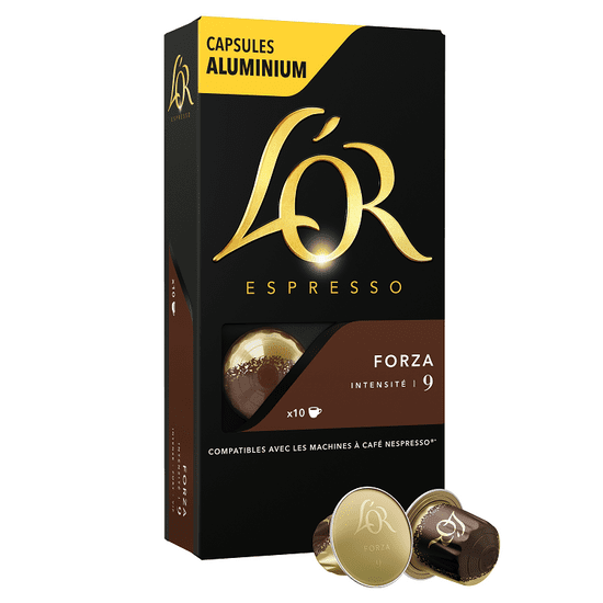 L'Or Espresso Intenso 10 hliníkových kapsulí kompatibilných s kávovary Nespresso®*