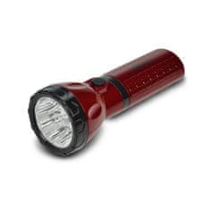 Solight Solight LED nabíjacie svietidlo, 9 x LED, červenočierna, plug-in WN10