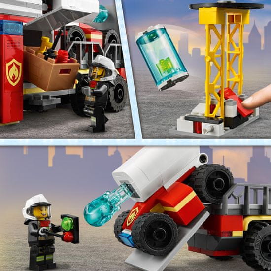 LEGO City 60282 Veliteľská jednotka hasičov