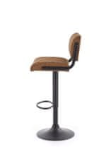 Halmar Barová stolička H-88 - hnedá / čierna