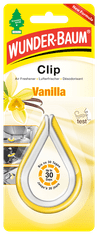 WUNDER-BAUM Clip osviežovač vanilka