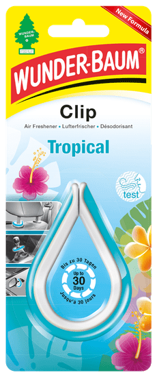 WUNDER-BAUM Clip osviežovač tropical
