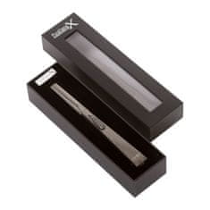 X Luxusný plazmový USB zapaľovač sviečok, farba oceľová