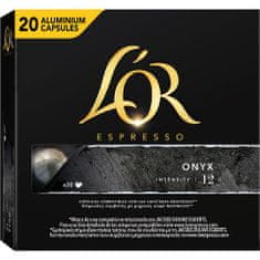 L'Or Espresso Onyx 20 hliníkových kapsulí kompatibilných s kávovary Nespresso®*