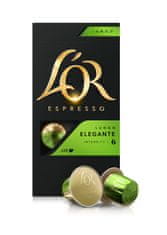 L'Or Espresso Lungo Elegante 10 hliníkových kapsulí kompatibilných s kávovary Nespresso®*