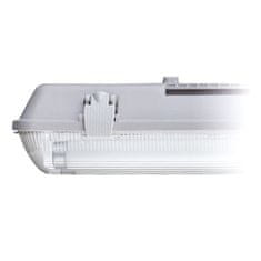Solight Solight stropné osvetlenie prachotesné, G13, pre 2x 150cm LED trubice, IP65, 160cm WO513