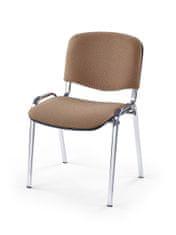 Halmar Konferenčná stolička Iso C - béžová (C4) / chróm