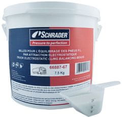 SCHRADER Vyvažovací prášok 7,5kg Counteract – s dávkovačom