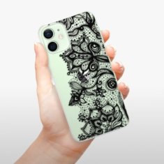 iSaprio Plastový kryt - Black Lace pre iPhone 12 mini